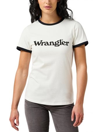 Wrangler - Ringer Tee - Worn White